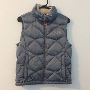 North Face 550 Vest Blue